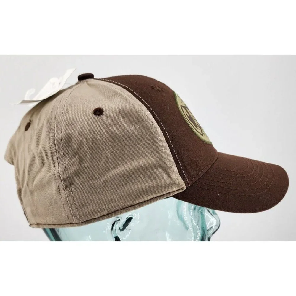 NEW Cabela’s EST 1961 Logo Brown / Tan Snapback Adjustable‎ Baseball Cap OSFM